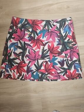 Lady Hagen Pink Multi Floral Mini Skirt